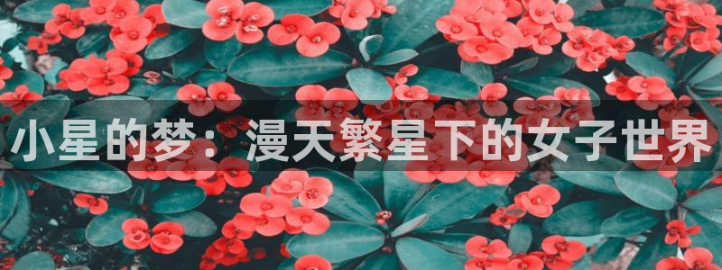 歪歪漫画sss汗汗漫画：小星的梦：漫天繁星下的女子世界